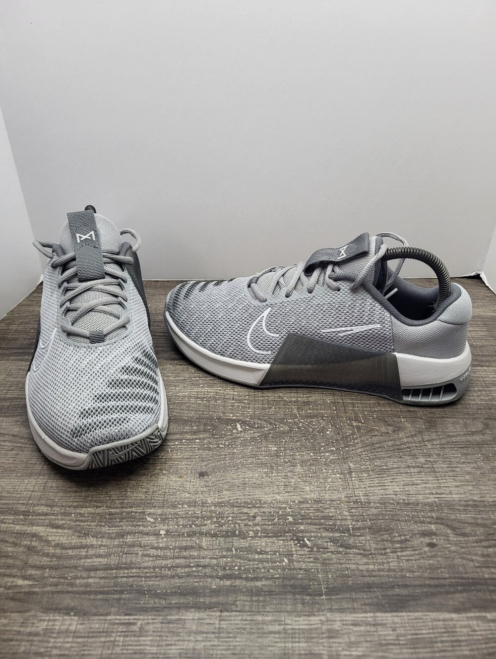 Nike Metcon 9 Light Smoke Grey  Training Lifting Shoes Sneakers Mens Size 7.5